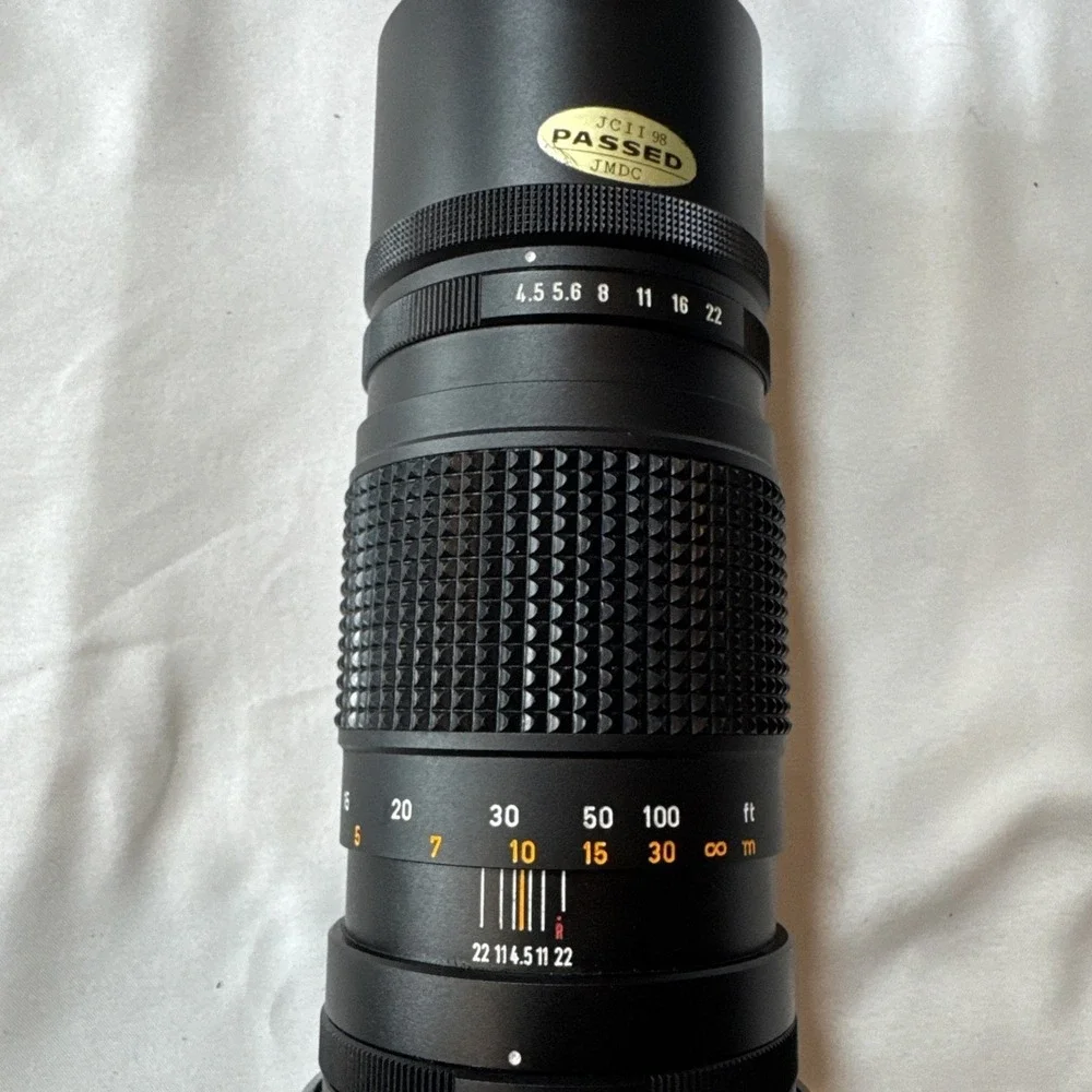 CANON Lens‎ FL 200mm f/4.5 CANON FL/FD Mount Prime Lens MF From JAPAN